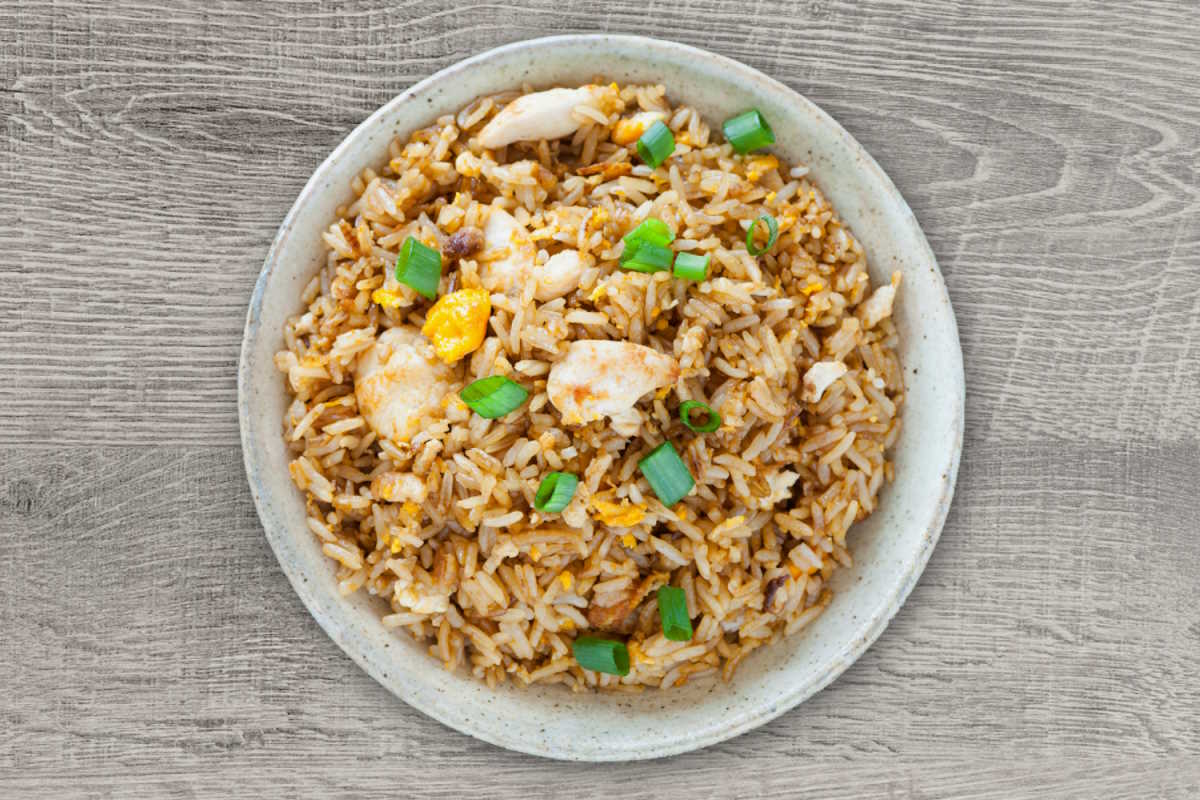 Chicken and Rice Easy Recipe: Vegan Egg Fried Rice