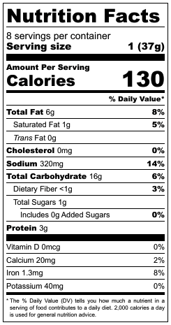 Nutritional Facts of Vegan Croutons