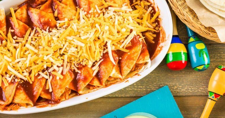 Easy Vegan Recipe for Chicken Enchiladas