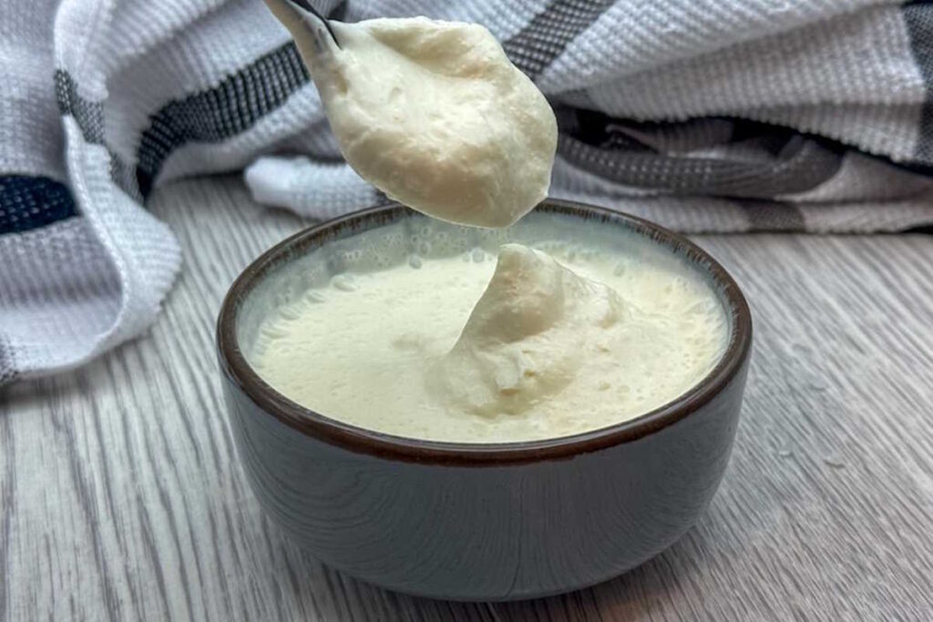 Vegan sour cream.