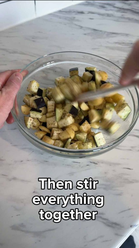 Stir the ingredients