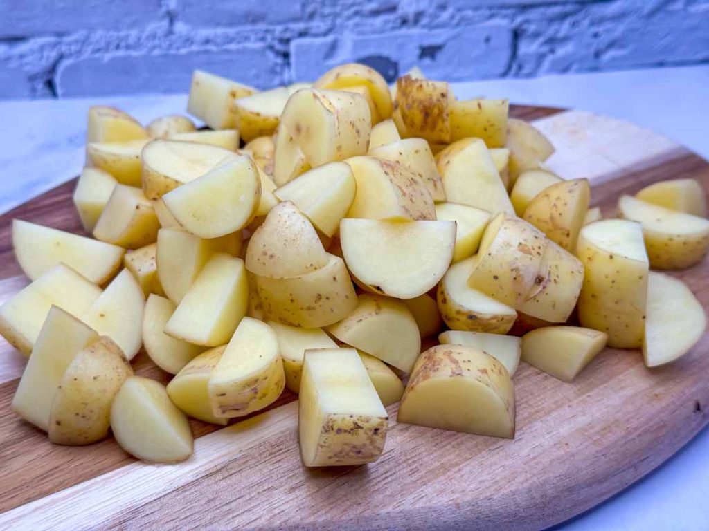 Chopped Potatoes